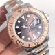 Swiss Replica Rolex Yachtmaster 2-T Rose Gold Chocolate Face Watch AR Factory (9)_th.jpg